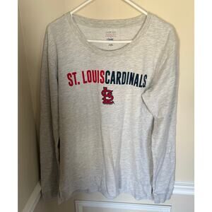 MLB Campus Lifestyle St. Louis Cardinals Graphic Crewneck Pullover Women’s